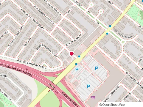 Location of Espace 32 at 2663 Rue de Salaberry, Montréal