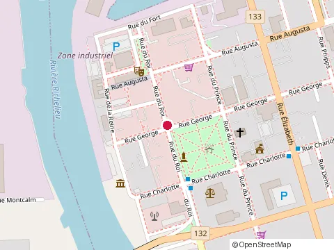 Location of Espace Beaute at 47-A Rue du Roi, Sorel-Tracy