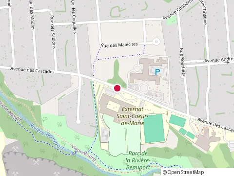 Location of Espace Neurones at 50 avenue des Cascades, Québec