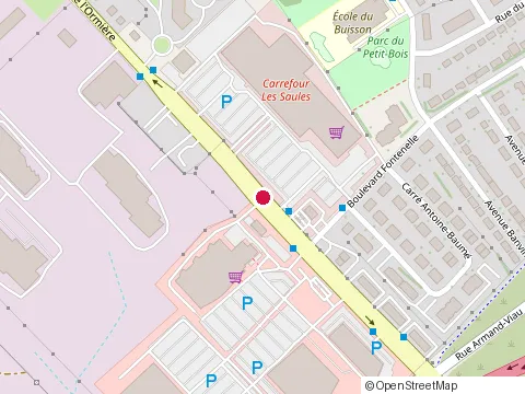 Location of Espace Pickleball at 6915 Boulevard de l'Ormière, Québec