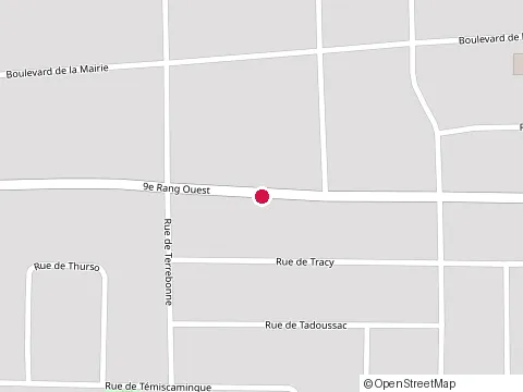 Location of Espace Thérapeutique Karine Bernier at 129 9E Rang E, Granby