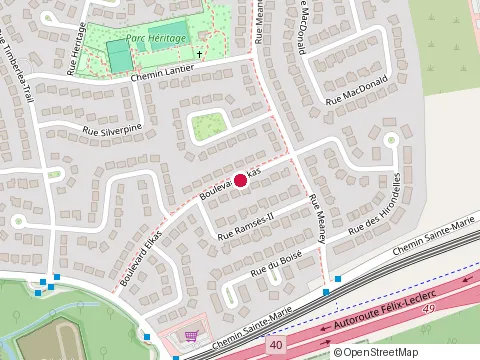Location of Esquisse Inc. at 19472 Elkas Blvd, Kirkland