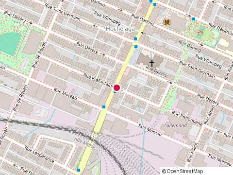 Location of Essence Habitat at 3115 Rue Ontario E Suite 1009, Montréal