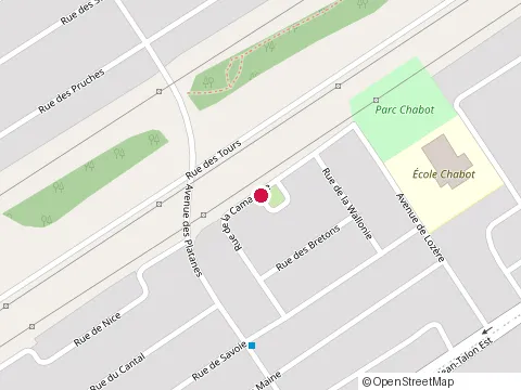 Location of Essouchement de la Capitale at 1474 Rue de la Camargue, Québec