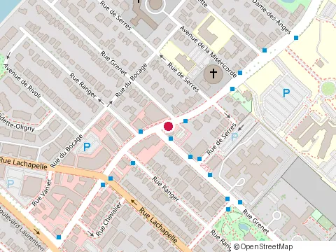 Location of Esthe-Beaute Quebec Inc at 5750-A Gouin O, Montréal