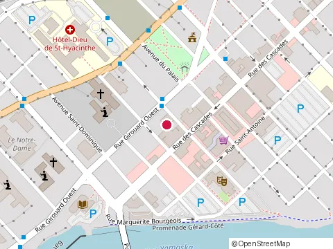 Location of Esthétèque, Esthéticienne St-Hyacinthe at 440 Avenue de l'Hôtel-Dieu, Saint-Hyacinthe