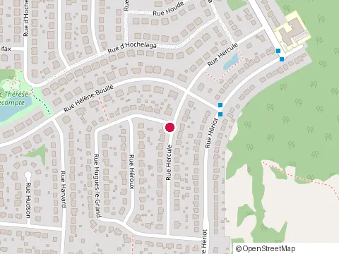 Location of Esthetique Auto Claude Ouellet at 5585 Rue Hercules, Sherbrooke
