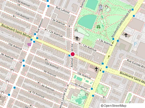 Location of Esthetique Auto Montreal at 5140 boulevard Saint-Michel, Montréal