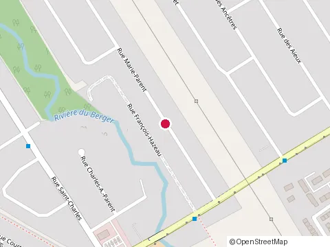 Location of Esthetique Ciao Bella at 9050 Rue Marie-Parent, Québec