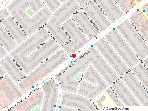Location of Esthetique Electrolyse Valery at 51A boulevard de la Concorde O, Laval