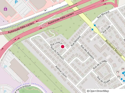 Location of Esthetique Jad Enr at 3910 Rue Louis-Fluet, Québec