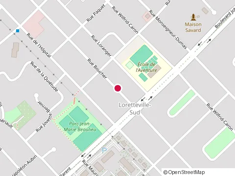 Location of Esthetique Josette Drouin at 48 Rue Boucher # B, Québec