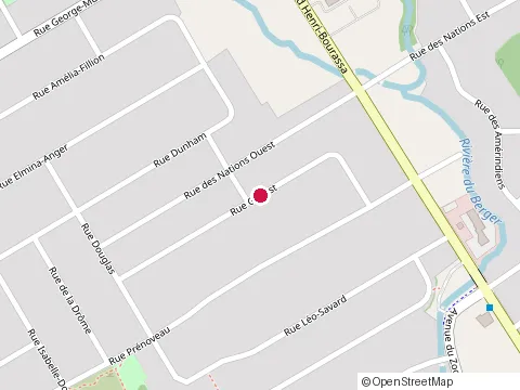 Location of Esthétique Julie Martin at 47 Rue Genest, Québec