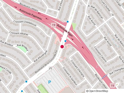 Location of Esthetique Lilian Morel at 2060 Bd de la Concorde E, Laval