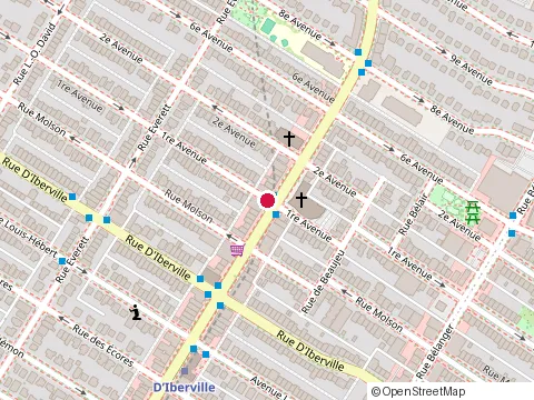 Location of Esthetique Nk at 2565 Rue Jean-Talon E # A, Montréal