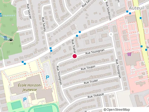 Location of Esthetique Pierrette Voyer at 5736 Rue Tousignan, Laval