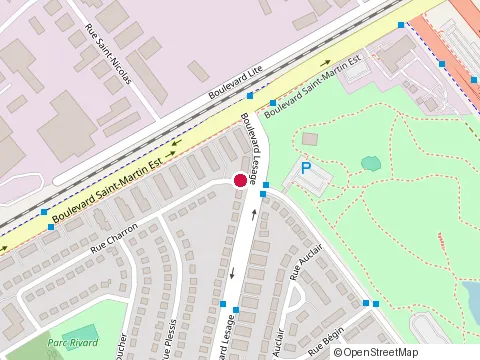Location of Esthetique Plus Dl Inc at 3719 Rue Charron, Laval