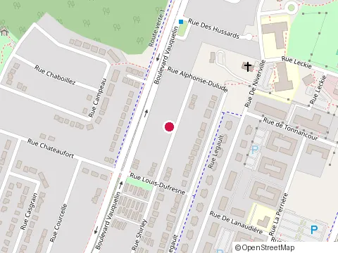Location of Esthétique-Massothérapie Louise Mélançon at 4470 Rue Shirley, Saint-Hubert