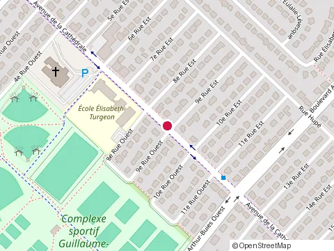 Location of Estuaire Conseil Inc at 410 avenue de la Cathedrale, Rimouski