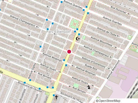 Location of Esylang.Com at 827 Rue Jean-Talon O, Montréal