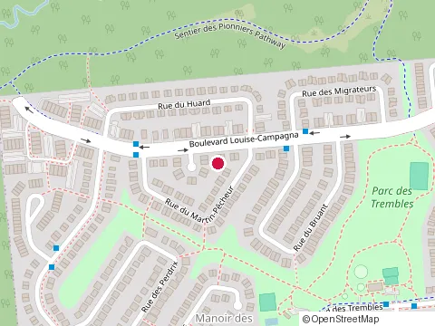 Location of Eternal Beauty Mobile Esthetics at 12 Rue du Merle, Gatineau