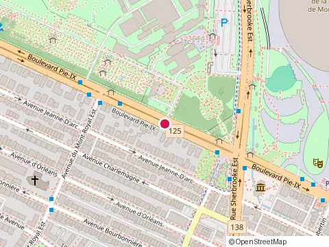 Location of Ethier Conseils Inc. at 4416 boulevard Pie-Ix, Montréal