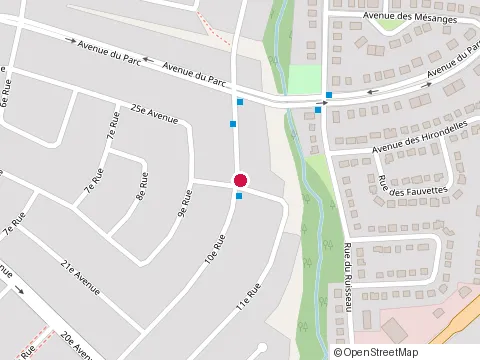 Location of Ethier S at 996  10E Rue, Saint-Jérôme