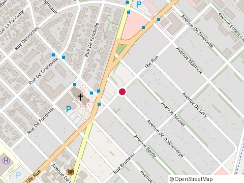 Location of Être, Clinique de Soins at 1625 Avenue de la Vérendrye, Québec