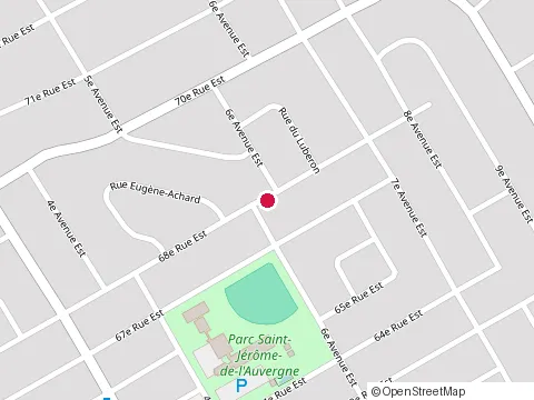 Location of Eurêka Adjointe Virtuelle at 614 68E Rue E, Québec