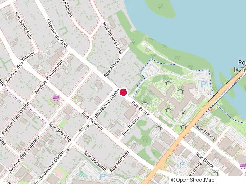 Location of Eurêka The Aesthetics Center at 75 Rue Brock, Drummondville