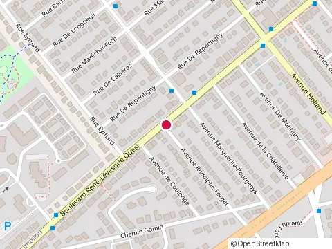 Location of Euro Import Lm at 1003 avenue Rodolphe-Forget, Québec