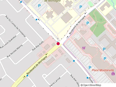Location of Euro Lak at 387 boulevard de Mortagne, Boucherville