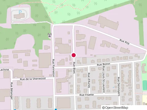 Location of Euro Plus at 935 Rue Blais, Sherbrooke