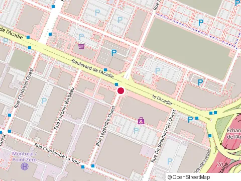 Location of Europe Hardware at B102-1401, Rue Legendre O, Montréal