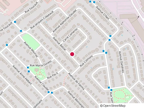 Location of Evaluatech Inc at 3620 Car Cameron, Québec