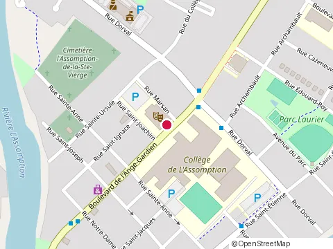 Location of Évolution Architecture at 199 Bd de l'Ange-Gardien, L'Assomption