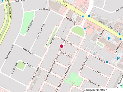 Location of Evzone Inc at 372 Rue de Fontainebleau N, Longueuil