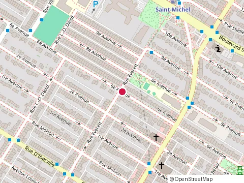 Location of Excavatec at 7239 6E Av., Montréal