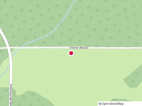 Location of Excavation (G) at 6288 Rang Bisson, Rouyn-Noranda