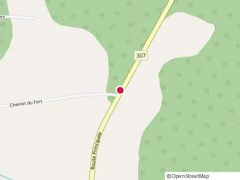 Location of Excavation 307 Nord Enr at 307 Nord Enr, Val-des-Monts