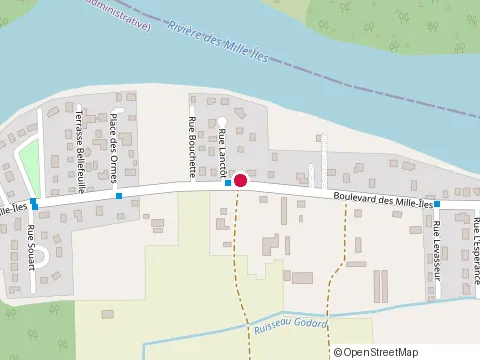 Location of Excavation A. Berard Inc at 4245 A Bd des Mille-Îles, Laval