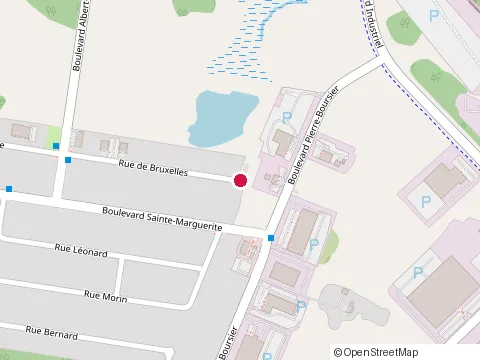 Location of Excavation Ab at 159 Rue de Bruxelles, Châteauguay
