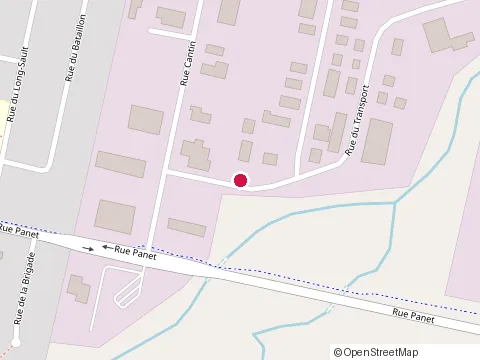 Location of Excavation Ajl at 2420B Rue de la Métallurgie, Jonquière