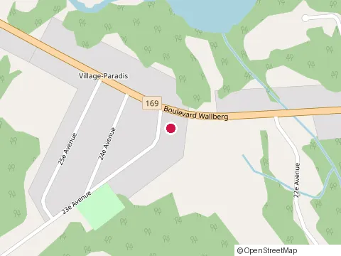 Location of Excavation Arg at 202 23E Ave, Dolbeau-Mistassini