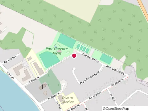 Location of Excavation Beauchemin at 869 Rue des Oblats, Richelieu