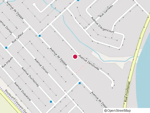 Location of Excavation Bédard Inc at 375 avenue Denonville, Saint-Hyacinthe