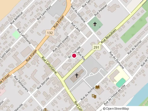 Location of Excavation Bertrand Dumont at 218 Rue Beaubien, Rivière-du-Loup
