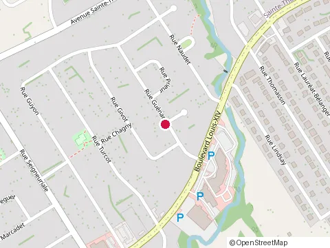 Location of Excavation Bérubé at 511 Rue Guénard, Québec