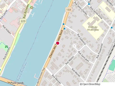 Location of Excavation Cg Inc at 130 Chem. des Patriotes N, Mont-Saint-Hilaire