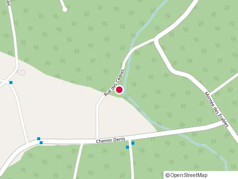 Location of Excavation Chuk Inc at 387 Chem. Denis, Cantley